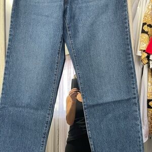 Levi's Women's Straight Leg Blue Jeans